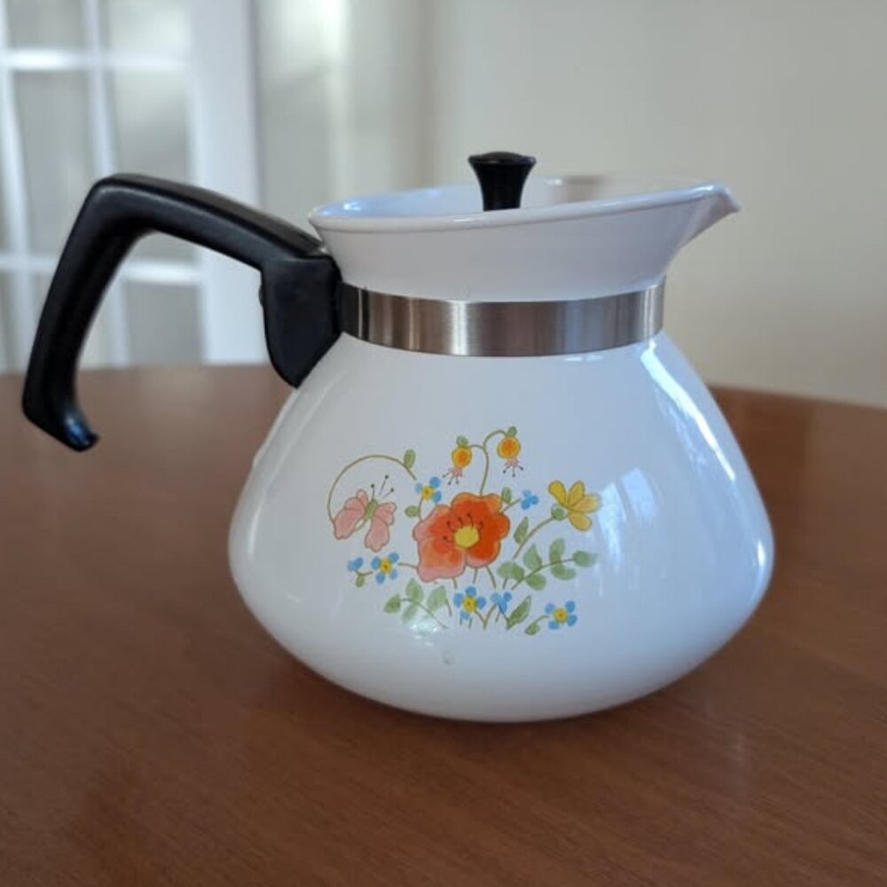 Corning Ware 6-cup Teapot - Wildflower